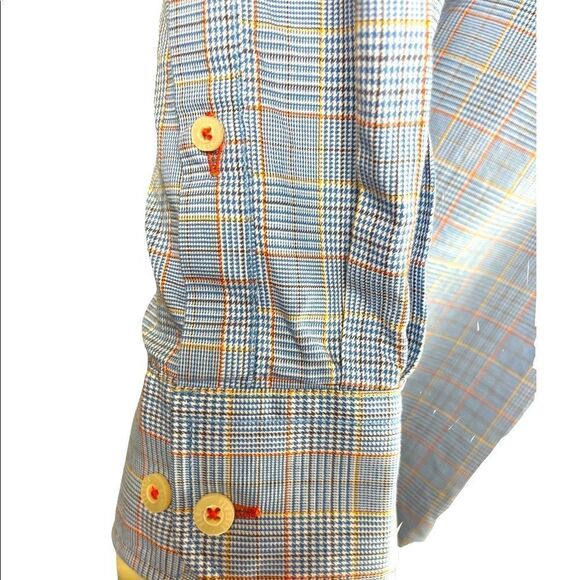 Gently Pre-Loved Condition Alan Flusser L/S Button Down Size XXL - Picture 8 of 8